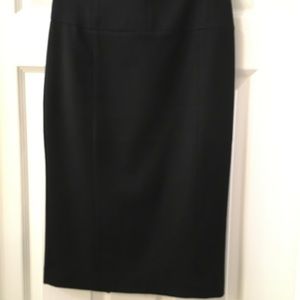High waisted pencil skirt